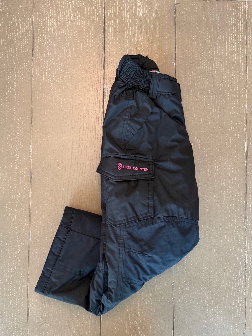 Free Country Girls’ Black Waterproof Ski & Snowboard Snow Pants • Size 4T